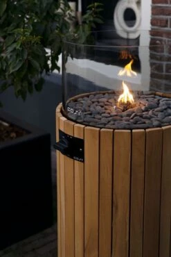 COSISCOOP Pillar L Round Teak -Velda Winkel cosi fires cosiscoop pillar l teak 667x1000 620e42332484d l