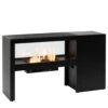 COSIVISTA 160x45x90 Black Incl. Backpanel -Velda Winkel cosi fires cosivista 160 anthracite 1000x1000 620e425071379 l
